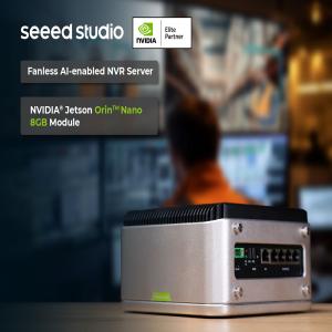 reServer Industrial J3011 - Fanless AI enabled NVR Server with NVIDIA Jetson Orin™ Nano 8GB module